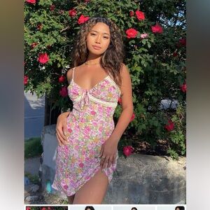 Princess Polly Floral Smocked Dress